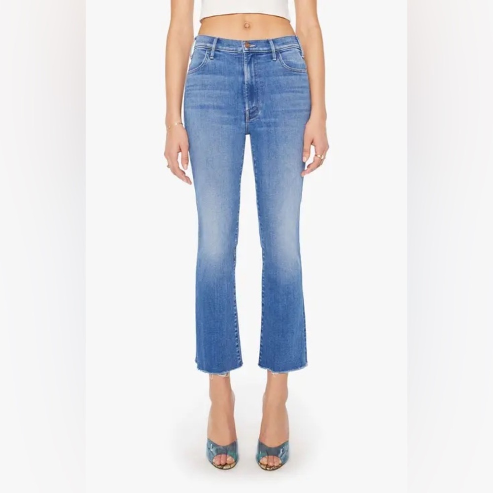 MOTHER The Hustler Ankle Fray in No Promises Size 25